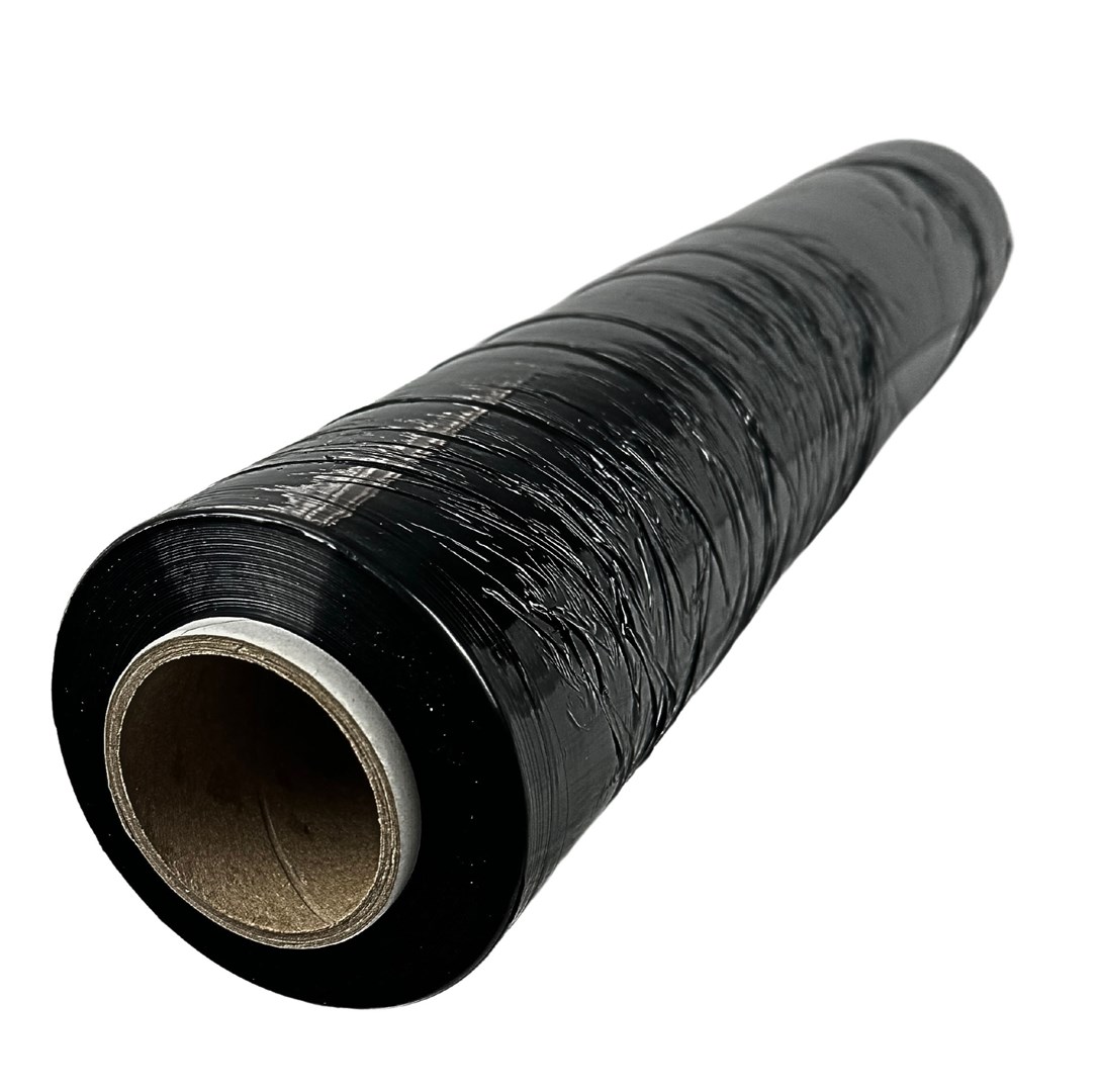 BSTech Heavy-Duty Black Stretch Film | 500 mm x 23 µm | 2.7 kg Net Weight